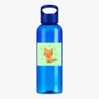 Прозрачная спортивная бутылка