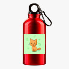 Металлическая бутылка 400 мл UV-DTF