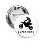 Значок 50 мм SUPERMOTO