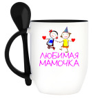 Кружка с ложкой