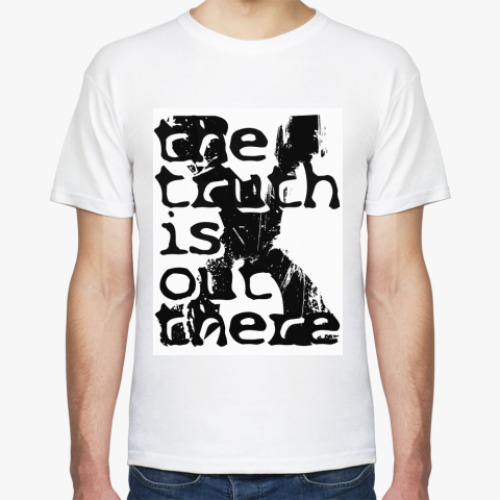 Футболка с принтом The Truth is Out There