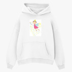 Толстовка худи оверсайз