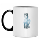 Кружка двухцветная