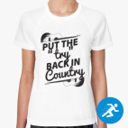 Женская спортивная футболка