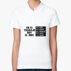 Женская рубашка поло