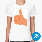 Женская спортивная футболка