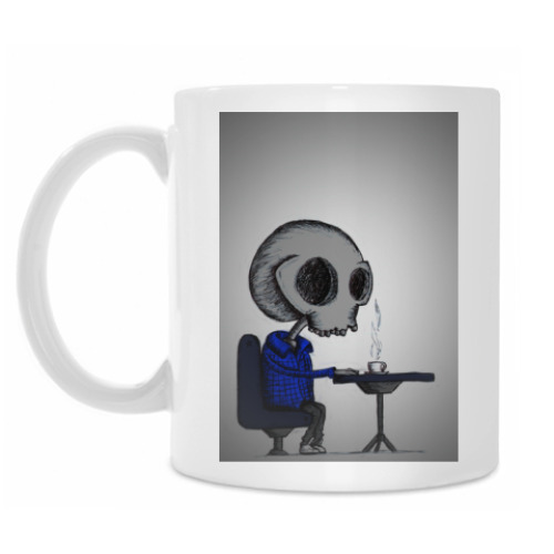 Кружка с принтом Чаепитие