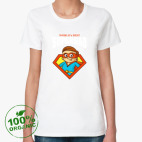 Женская футболка органик