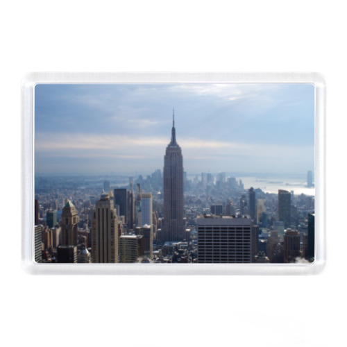 Магнит с принтом Нью-Йорк, New York