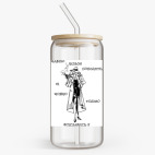 Банка с бамбуковой крышкой