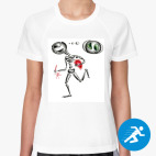 Женская спортивная футболка