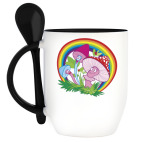 Кружка с ложкой