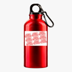 Металлическая бутылка 400 мл UV-DTF