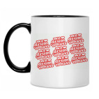 Кружка двухцветная