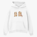 Толстовка худи оверсайз