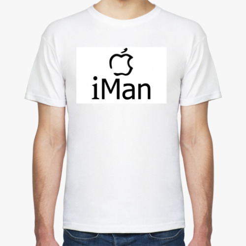 Футболка с принтом I Man