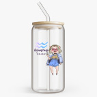 Банка с бамбуковой крышкой