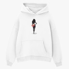 Толстовка худи оверсайз