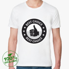 Мужская футболка органик