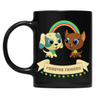 Кружка цветная UV-DTF