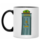 Кружка двухцветная