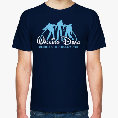 Футболка с принтом Ходячие Мертвецы