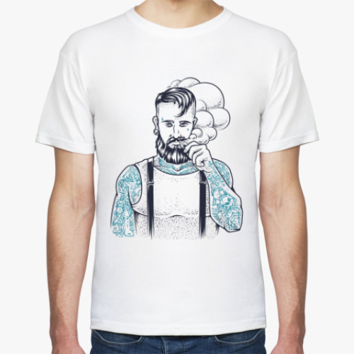 Футболка с принтом Вейп