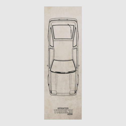 Постер с принтом Toyota Sprinter Trueno AE86