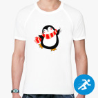 Мужская спортивная футболка