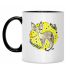 Кружка двухцветная