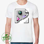 Мужская футболка органик