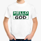 Детская футболка