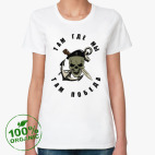 Женская футболка органик