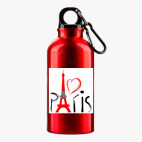 Металлическая бутылка 400 мл UV-DTF