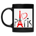 Кружка цветная UV-DTF