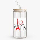 Банка с бамбуковой крышкой