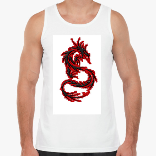 Майка с принтом  Dragon!
