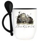 Кружка с ложкой