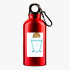 Металлическая бутылка 400 мл UV-DTF