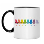 Кружка двухцветная