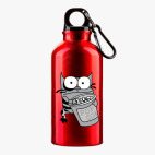 Металлическая бутылка 400 мл UV-DTF