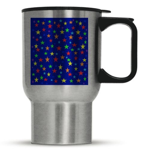 Кружка-термос с принтом Звездопад