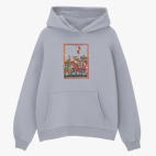 Толстовка худи оверсайз