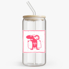 Банка с бамбуковой крышкой