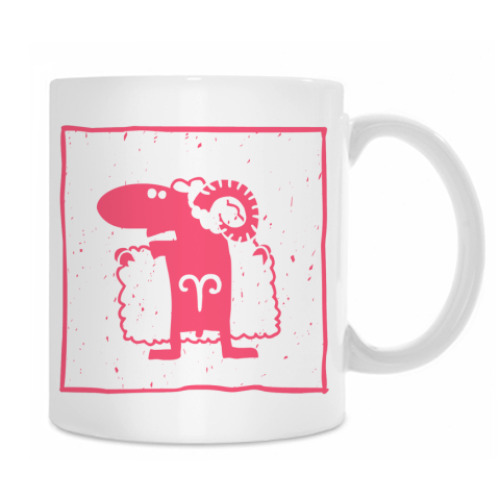 Кружка с принтом Овен