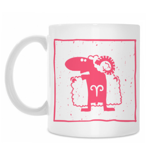 Кружка с принтом Овен