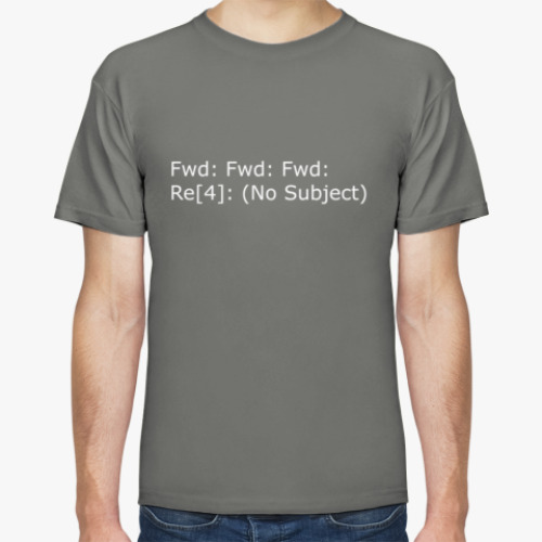 Футболка с принтом Fwd: Re[4]: (No Subject)