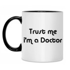 Кружка двухцветная