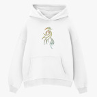 Толстовка худи оверсайз