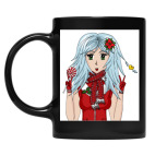 Кружка цветная UV-DTF